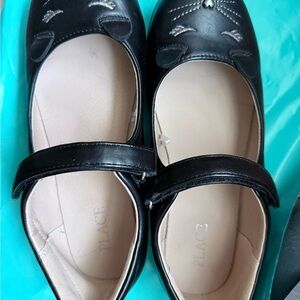 The Children's Place Black Cat Dress Shoes